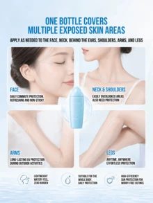 SENKA 清爽不黏膩 UV 水感凝膠，輕盈防曬、妝前底妝、提亮三效合一，SPF 50+/PA++++ 高效防護紫外線與光線，輕盈不黏膩，多功能必備單品 - 80ml - 查看 8