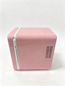 4L Dual-Use Mini Cosmetic Refrigerator, Cooling And Heating Functions, 28dB Quiet Operation, With Flat LED Light Panel, Removable Shelves, Suitable For Skincare Products, Beverages, Breast Milk, Bedroom And Travel Use - Multicolor - View 8