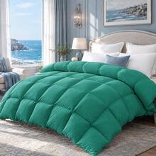 Quilt Insert, Quilt Core, Point Quilted Quilt, Fluffy, Comfortable And Soft, Four-Season Quilt, Family Essential Bedding, Gifts For Men And Women, Modern Style, Tender Green, Suitable For Christmas And Halloween Home Decoration. - Light Green - View 8