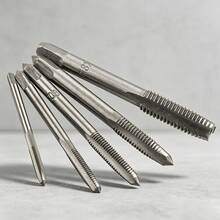 Damaged Internal Thread Repair Tool Set, High-Speed Steel M3-M12 Hand Taps + Adjustable T-Handle Manual Threading - A - View 7