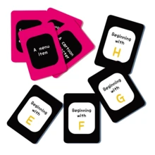 Think Fast! Quick Response Trivia Card Game, 100 Cards Interactive Tabletop Game, Great Christmas Gift, Fun Game Party Activity For Friends Group Gathering & Holiday Night - Multicolor - View 2