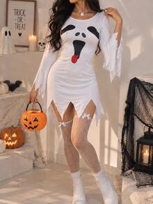 Cosplay Clothing - White - View 2
