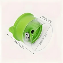 1pc Handheld Vegetable Spiralizer, Manual Zucchini Noodle Maker,Blade Veggie Spiral Slicer For Cucumber Carrot, Kitchen Salad Gadget - Multicolor - View 3