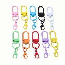 10pcs Metal Colorful Alloy Snap Lobster Clasp Hooks Buckle Connector For DIY Key Chain Bags Pendants Accessories - Lobster Clasp Hooks - View 1