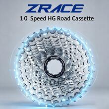 ZRACE 10-Speed Bicycle Cassette 11-32T / 28T / 34T / 36T – Road Bike Compatible With Tiagra ZEE SAINT - Silver - View 2