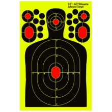 15/20pcs Human-Shaped Targets, Made Of Reactive Splatter And Fluorescent Paper Material, Suitable For Shooting Training - Multicolor - View 9