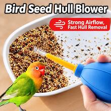 Parrot Bird Feed Hull Blower, Millet Hull Separator, Small Grain Shell Separator, Feed Cleaning Tool - Multi-color - View 7