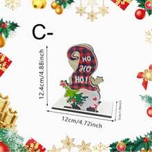 2D Flat - 1pc Christmas Wooden Tissue Holder Decoration, Classic Snowman Design Tissue Holder Holiday Decor Restaurant Tissue Storage Rack, Suitable For Home Dining Table, Bar Counter, Restaurant, Cafe, Kitchen Countertop And Office Desk - A - View 12