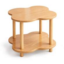 Living Room End Table 40x40x50cm, Compact Display Table For Balcony Patio Bedroom Corner - Multicolor - View 6