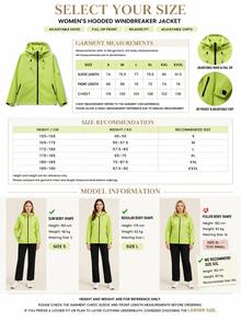 Women's Neon Green Sports Jacket, Zip-Up Casual Cardigan, Suitable For Autumn Wear - Green - View 7