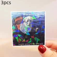 Dog Sitting On Chair In Water, A Very Real Comfort - Waterproof Vinyl Sticker - Durable Smooth Surface, Self-Adhesive Bumper Sticker, Suitable For Cars, Windows, Laptops, Trucks, Water Bottles - Multi-Purpose Durable Design, Car Sticker - Vinyl - View 12