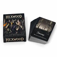 HEXWOOD Kaotiskt kortspel Stjäl Sabotera och bygg dina kombos Mörk fantasy strategikortspel för spelkväll Familjefestspel Varelse-stridssamling Take That Handhantering Snabbt tempo Interaktivt - Kungsblått - Visa 4