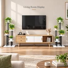 Multi-Level Plant Stand, Floor Flower Rack For Indoor Outdoor Garden Balcony Living Room Decor - View 8