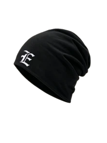 Headscarf Hat With Non-Slip Pleated Headband Multi-Layer Pleated Design To Shape Head, Premium Knitted Jersey Fabric Sweat-Absorbent And Breathable - Black - View 10