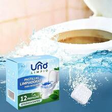 Bath And Toilet Cleaners - 1 Box [12 Tablets] - View 1