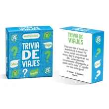 Trivia De Viajes Spanish Travel Trivia Card Game, Geography & Culture Quiz Tabletop Game, Great Christmas Gift, Fun Game Party Activity For Friends Group Gathering - Multicolor - View 5