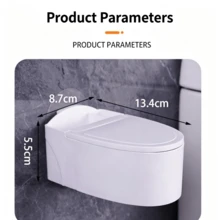 Parrot Wall-Mounted Toilet, Chick Xuanfeng Peony Toilet, Plastic Inner Liner Detachable, Flushable Toilet, Training For Fixed-Point Excretion - Multi-color - View 2