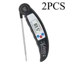 1pc Foldable Food & Water Thermometer (Battery Not Included), Suitable For Measuring Water And Oil Temperature, Backyard Party BBQ Temperature Control, Gardening Supplies, Kitchen Supplies - Foldable Thermometer - View 17