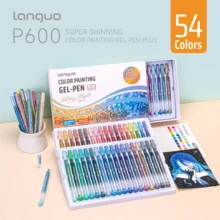 Langer New Arrival 72/54/36/24/16 Set Pulpen Gel Warna Cerah (Termasuk Kotak Hadiah Warna), Pulpen Gel Cerah 1.0mm Set Kotak Hadiah, Pulpen Gambar Warna Berkualitas Tinggi, Cocok Untuk Pelajar, Musim Kembali ke Sekolah - MultiWarna - View 27