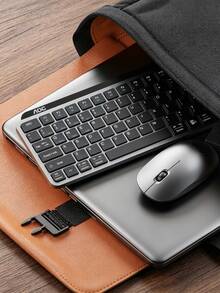 AOC Kombo Keyboard dan Mouse Bluetooth Nirkabel KM600: Keyboard dan mouse isi ulang mode ganda, mekanisme sakelar gunting senyap, desain tahan percikan air, kompatibel dengan laptop dan desktop, tersedia berbagai warna. - View 10