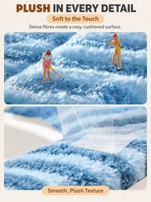 1 Pair - Autumn/Winter Toilet Seat Cover, Washable And Reusable Toilet Seat Pad, Memory Foam Plush Toilet Seat Cushion, Electrostatic Adsorption Adhesive, Soft And Non-Shedding Universal Waterproof Toilet Seat Ring Sticker, Toilet Seat Cover, Toilet Accessories, Cute Toilet Seat Pad And Toilet Seat Cover - Multicolor - View 8