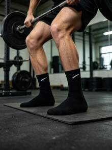 1/5/10/20 Pairs Unisex Mid-Calf Socks, Diagonal Stripe Waist Casual Socks, Suitable For Fitness, Running, Basketball, Badminton Outdoor Sports Socks - Multicolor - View 6