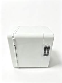 4L Dual-Use Mini Cosmetic Refrigerator, Cooling And Heating Functions, 28dB Quiet Operation, With Flat LED Light Panel, Removable Shelves, Suitable For Skincare Products, Beverages, Breast Milk, Bedroom And Travel Use - Multicolor - View 3