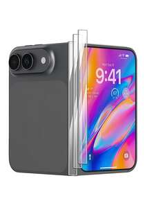 3片裝水凝膠側邊保護貼膜，適用於 iPhone Duo 18 17 16 15 14 Plus 13 Pro Max，防刮手機邊框保護膜 - 無色 - 查看 32