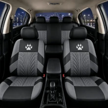 Car Seat Covers Full Coverage All Season Universal, Personalized Printed Seat Cushions, 5-Seater, Wear-Resistant, Multi-Color Options, Sedan SUV Universal, Seat Protector - 9-piece Press Set - View 1