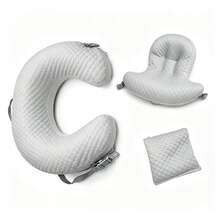 [Newly Upgraded 3-In-1 Ramp]15° Anti-Colic & Spine Protection - Champagne Color, Includes Pillow Pad - Multicolor - View 9