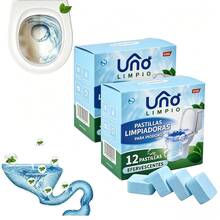 Bath And Toilet Cleaners - 1 Box [12 Tablets] - View 9