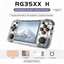 ANBERNIC Máy chơi game cầm tay retro RG35XX Pro, màn hình IPS độ phân giải cao, cần điều khiển kép và nút bấm chơi game, thiết bị chơi game cổ điển di động, pin dài, phù hợp cho giải trí chơi game retro và du lịch - Xem 11