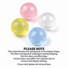 Non-Rebounding Transparent Crystal Ball Squeeze Toy, Soft TPR Stress Relief Ball, Malleable Sensory Squishy Toy, Adult Office Desk Decor, Fun Birthday Gift - Multicolor - View 12