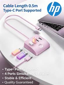 HP DHC-CT120 USB Hub Multi-Function Splitter High-Speed Data Transfer ...