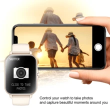AQMWWG Smart Watch Wireless Call/Dial, Multiple APP Notifications, Unisex, Sports Watch, Customizable Wallpaper, Multiple Sports Modes, Music Playback, Alarm Reminder, Holiday Gift, Birthday Gift - View 3