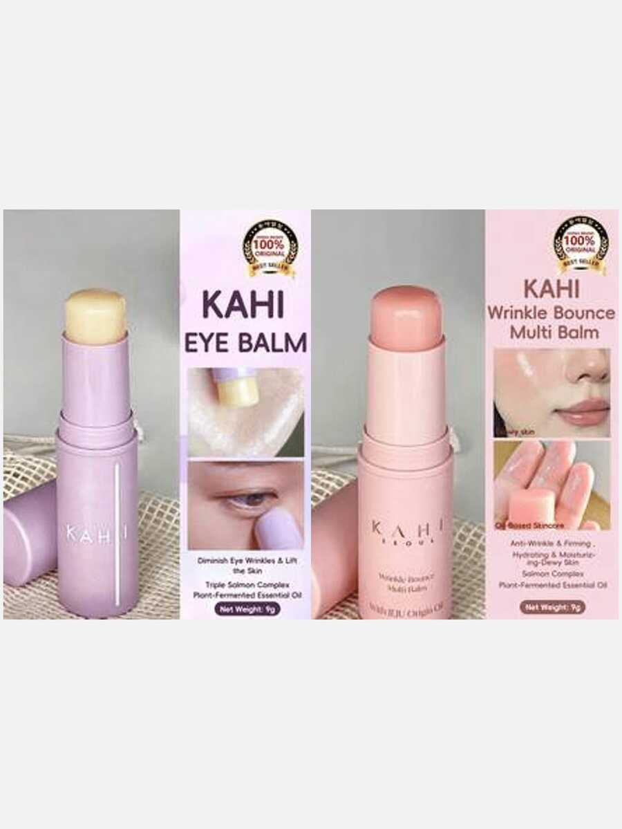 KAHI 2件裝 PDRN 膠原蛋白多功能保養棒,鮭魚 DNA 抗皺修復套組,韓系臉部、眼部、頸部與唇部全效保濕霜 - 抗老保濕霜套裝 - 查看 1