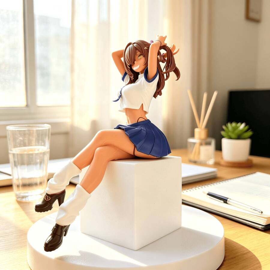 Heart Of Light Steins;Gate Makise Kurisu Assistant Figure Model Ornament Gifts For Boyfriend, Toys, Couple Things, Character Model, Desk Decor, Model, Collectible, Display Decor, Hobby Collectible, Birthday Gift - one-size - View 1