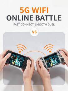 ANBERNIC Máy chơi game cầm tay retro RG35XX Pro, màn hình IPS độ phân giải cao, cần điều khiển kép và nút bấm chơi game, thiết bị chơi game cổ điển di động, pin dài, phù hợp cho giải trí chơi game retro và du lịch - Xem 8