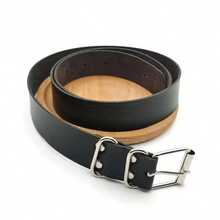 Personalized Punk Style PU Leather Letter Waist Chain, Personalized Name Buckle Belt Body Jewelry, Cosplay Christmas Party Gift - Black - View 7