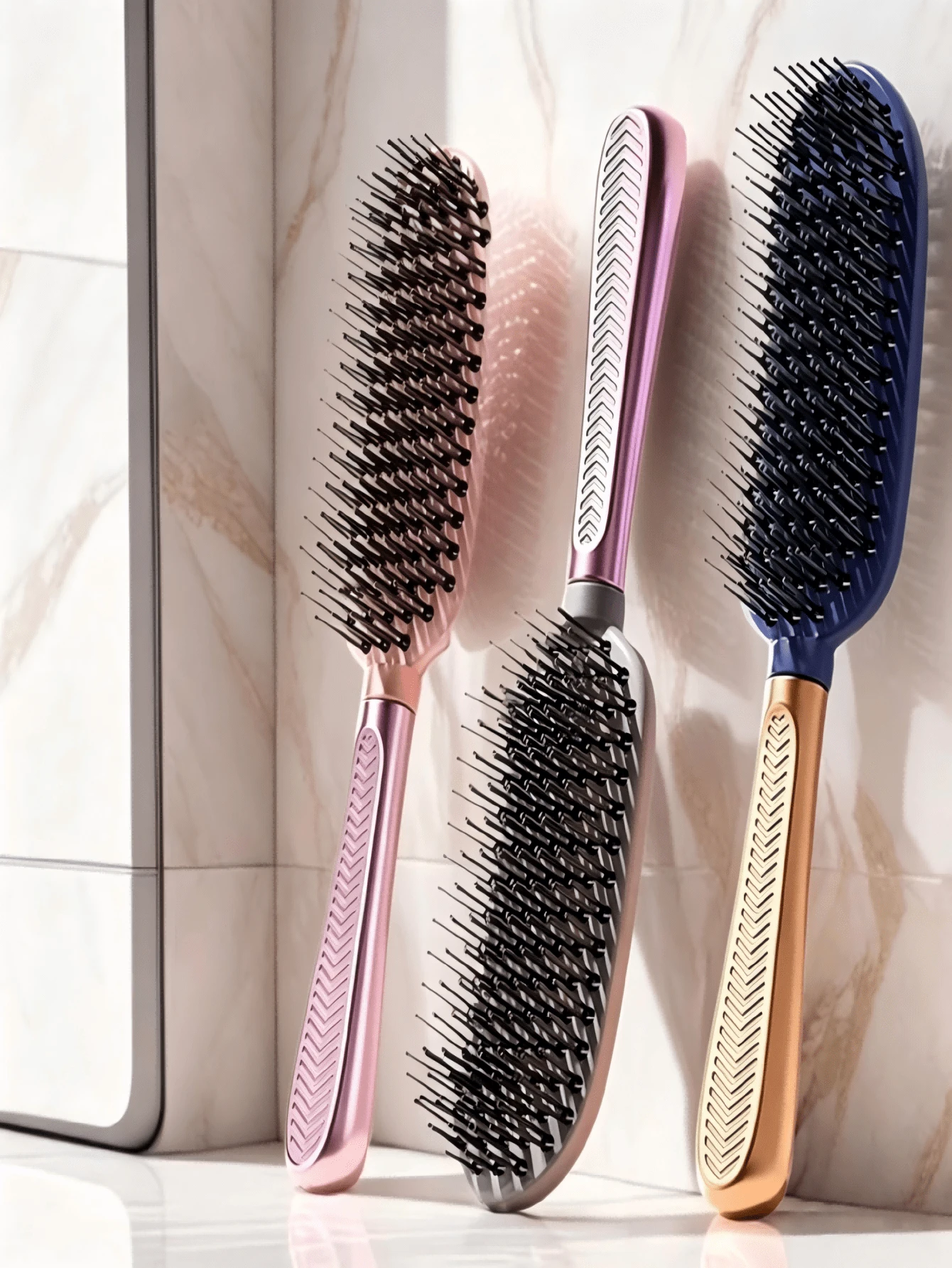 Household High-Low Tooth Hair Comb, Dry And Wet Use Scalp Massage Comb, Scalp Care, Smooth And Voluminous Hair Comb