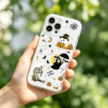 Halloween Stickers For Decorating Planner, Diary, Scrapbook, Planner, Luggage, Guitar, Skateboard, Manual, Notebook, Tablet, Water Bottle, Phone - Multicolor - View 3
