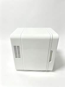 4L Dual-Use Mini Cosmetic Refrigerator, Cooling And Heating Functions, 28dB Quiet Operation, With Flat LED Light Panel, Removable Shelves, Suitable For Skincare Products, Beverages, Breast Milk, Bedroom And Travel Use - Multicolor - View 4