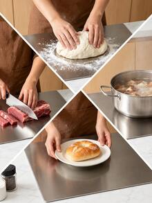 2026 New Kitchen Cutting Board - Kneading And Cutting Board With Non-Slip Pad; Suitable For Meat, Fruit, Vegetables, Bread And Baking - View 4