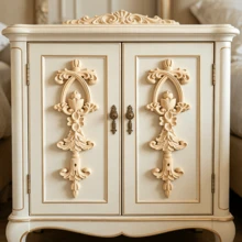2pcs Solid Wood Carving Stickers, Woodworking Supplies, Home Decorations, Suitable For Cabinets, Doors And Windows, Furniture, Background Walls, Entrances, Offices And Other Decorations, Holiday Decorations, DIY Decorations. - Multicolor - View 11