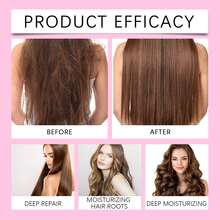 Bio-Collagen Hair Mask, Repairs Damaged Permed & Dyed Hair, Smooth & Silky, Rich In Maca Essence, 100g - Hair Mask - View 7