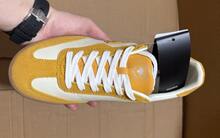 Descente Men Sneakers - Brown and White - View 5
