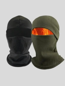 Winter Warm Face Mask Balaclava Motorcycle Bicycle Riding Outdoor Windproof Dustproof Breathable - Multicolor - View 12
