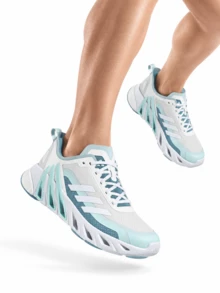 Adidas New Casual Sports Running Shoes For Men And Women - Green/White - View 8