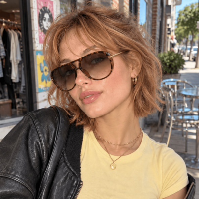 feye New Vintage Double-Beam Metal Oversized Frame Fashion Glasses, Suitable For Men And Women Daily Wear, Street Style, Party, Unique Oval Fashion Decorative Glasses, Women's Fashion Fashion Glasses Beach Accessories Vintage Y2K Summer Beach Vacation Travel Essential Holiday Supplies
