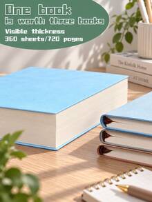 New A6 Thick Sketch Notebooks - Art Student Painting And Sketching Manual - 720 Blank Inner Pages, Suitable For Sketching - Portable Small Notebook - Multicolor - View 4
